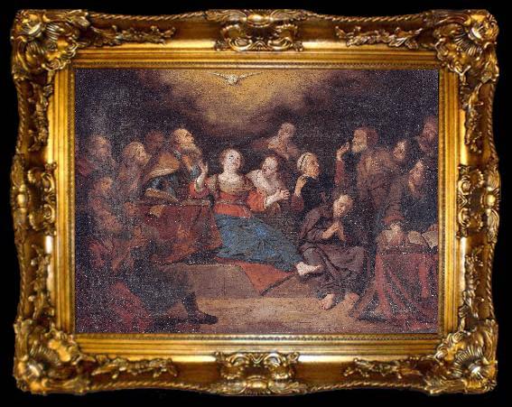 framed  Salomon de Bray Pentecost, ta009-2